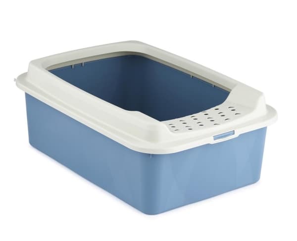 Rotho Bonnie, Katt, Öppen kattlåda, Blå, Grå, Hake, 572 mm, 393 mm