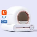 Miniatyrbillede 2 af 2: Automatisk Smart Kattebakke, Selvrensende, Stor Kapacitet,Global APP Kontrol, I'm sorry, but I need the text you want to be translated into Danish. Pl