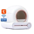 Miniatyrbillede 1 af 2: Automatisk Smart Kattebakke, Selvrensende, Stor Kapacitet,Global APP Kontrol, I'm sorry, but I need the text you want to be translated into Danish. Pl