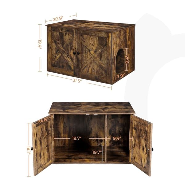 Cat House - Roster Box - ovet - Vintage Brown