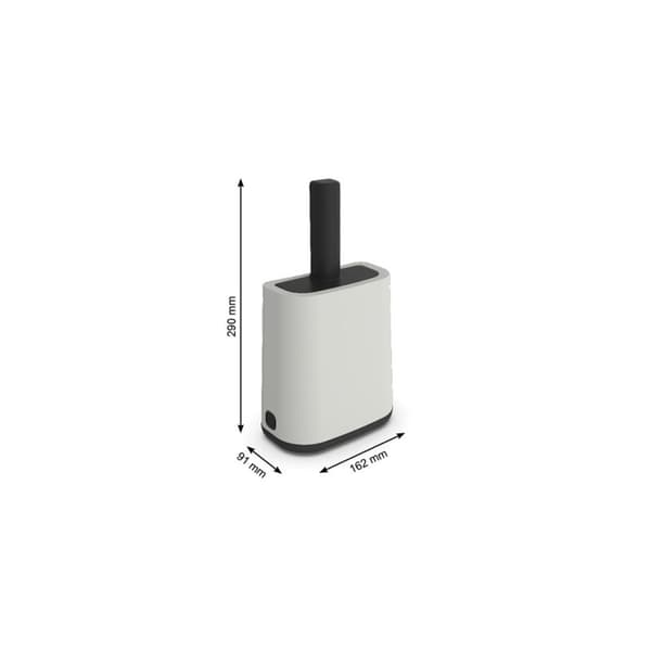 Rotho Łopatka z podstawką +worki 16x8cm hvid