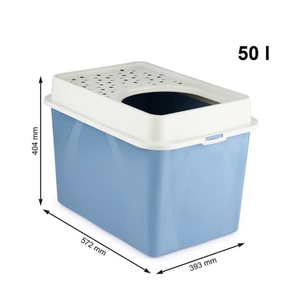 ROTHO Berty Eco Blue - kissanhiekkalaatikko