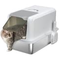 Miniatyrbillede 10 af 11: Rootz Cat Litterbakke - Rustfrit stål - Filter scoop - Lugtkontrol - 40,5 x 60,5 x 41,5 cm