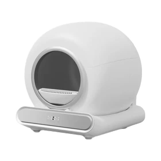 Smart kattebakke, 65L kapacitet, kompatibel med tofu- og mineralskuld,INGEN APP