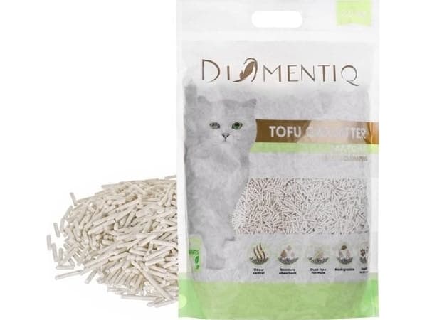 DIAMENTIQ Żwirek Tofu zbrylający 2,5 kg MATCHA