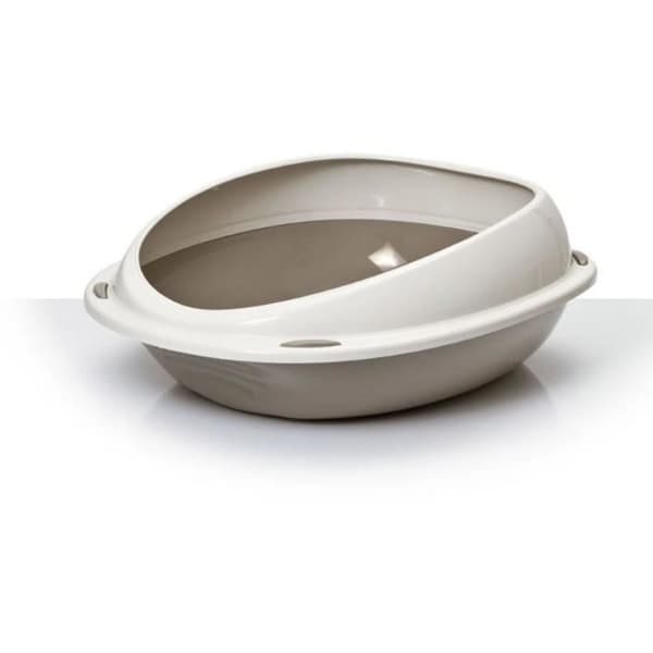 AIME Oval kattebakke - Med aftagelig kant - Til katte