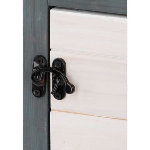KERBL - Kattebakke - 58 x 45 x 60 cm - IDA - Hvid/blå -