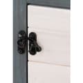 Miniatyrbillede 4 af 6: KERBL - Kattebakke - 58 x 45 x 60 cm - IDA - Hvid/blå -