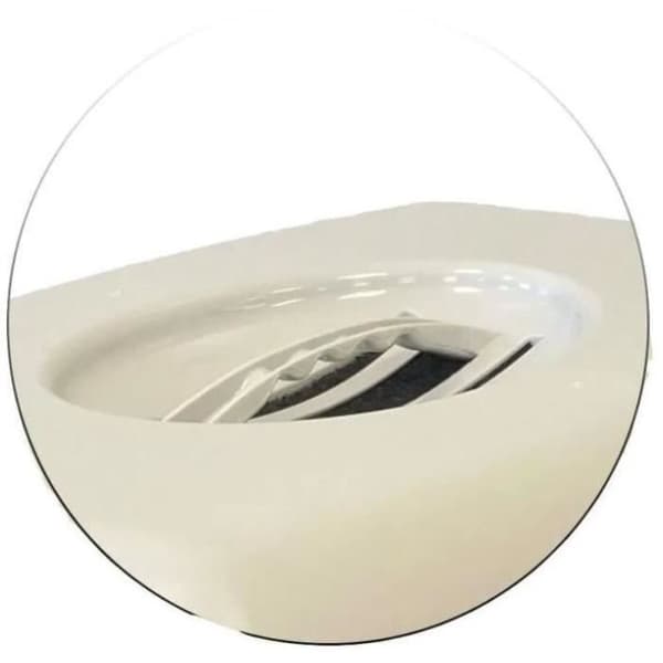 SACHA Kattebakke - Kattebakke - 56 x 40 x 39 cm - Sort og hvid - PET DESIGN