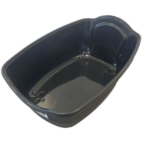 SACHA Kattebakke - Kattebakke - 56 x 40 x 39 cm - Sort og hvid - PET DESIGN
