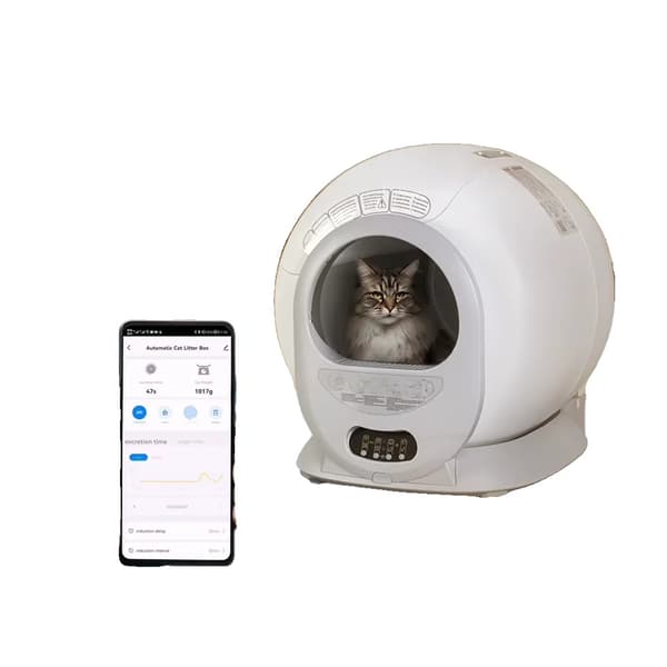 Automatisk kattlåda, smart enhet, Wi-Fi appkontroll,wifi-app