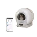 Miniatyrbild 1 av 2: Automatisk kattlåda, smart enhet, Wi-Fi appkontroll,wifi-app