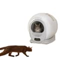 Miniatyrbild 1 av 2: Automatisk kattlåda, smart enhet, hållbar plast, 8 kg vikt,ingen app