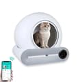 Miniatyrbild 2 av 2: Automatisk kattlåda, smart enhet, helt stängd, stort utrymme,Med app