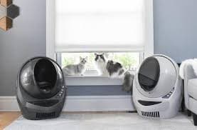 Automaattinen kissanhiekkalaatikko, itsepuhdistuva, Litter Robot III Connect WIFI, harmaa