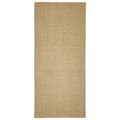 Miniatyrbilde 1 av 6: vidaXL Sisalteppe for klorestolpe 66x150 cm
