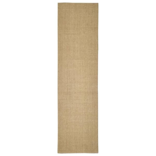 vidaXL Sisalteppe for klorestolpe 66x250 cm