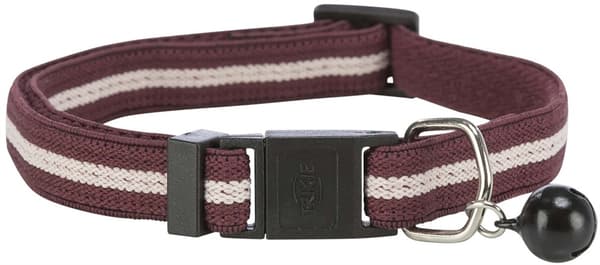 Katthalsband med stripes