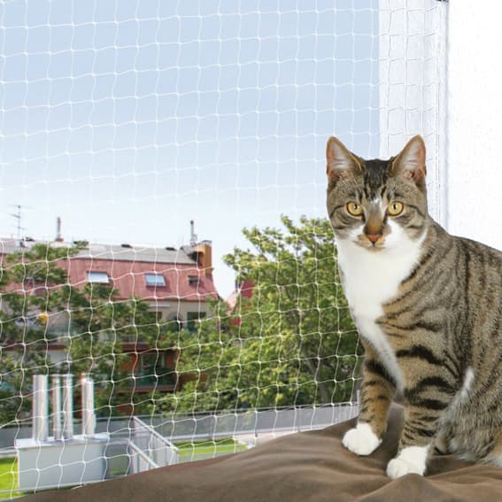 Kattnät Transparent - Olika storlekar 8x3 m