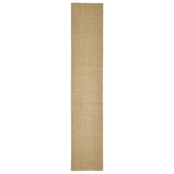 vidaXL Sisalteppe for klorestolpe 66x350 cm