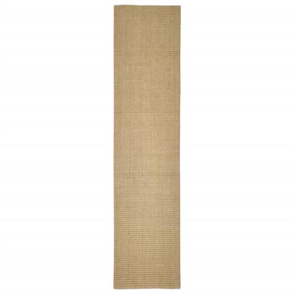 vidaXL Sisalteppe for klorestolpe 80x350 cm