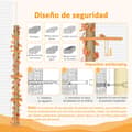 Pikkukuva 4 / 9: Kiipeilypuu 202-242 cm Orange