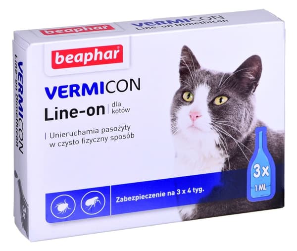 Beaphar-loistipat kissoille - 3 x 1 ml