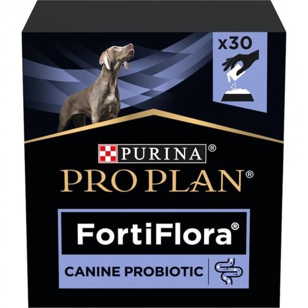 PURINA Pro Plan FortiFlora - kosttilskud til hunde - 30 x 1 g