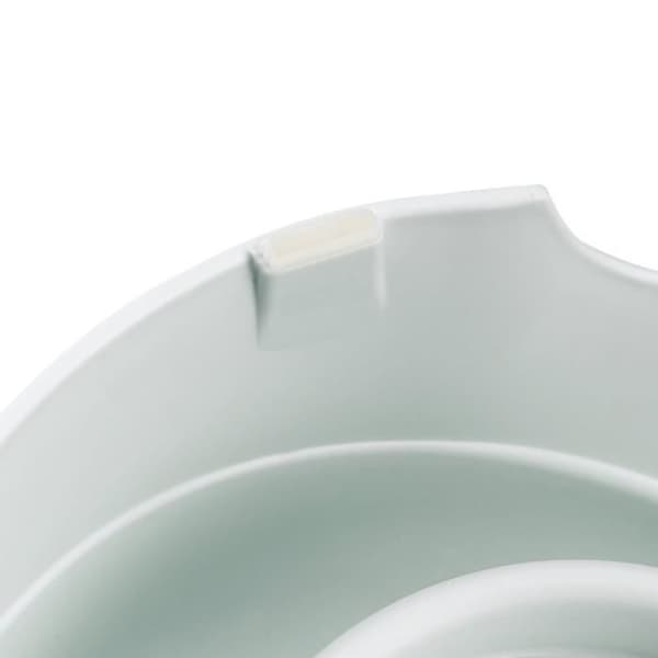 FERPLAST Nadir 3L vattendispenser i plast - 29,2x20,2x28,8cm - Vit - Hund och katt