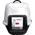Miniatyrbillede 1 af 2: MPETS Thebe toilet - 62x53x58 cm - Sort og hvid - Til killinger