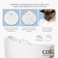 Miniatyrbillede 4 af 6: CAT IT Automatisk Kattefontæne - 2,5 L - Blå
