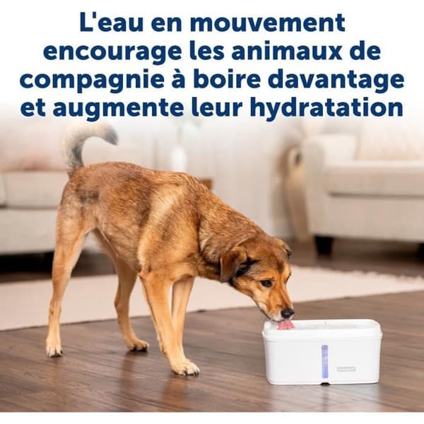 Vattenfontän - PETSAFE - VIVA - 4,1 L - Vit