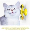 Miniatyrbild 6 av 11: Väderkvarn Leksaker för katter Pussel virvlande skivspelare med borste Katt Spela spel Catnip Toy Kitten Interactive