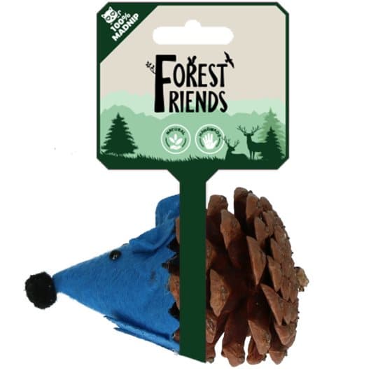 Forest Friends Mouse - Lavet af en ægte fyrkegle i kombination med naturlig filt og uimodståelig Madnip! 10 stykker