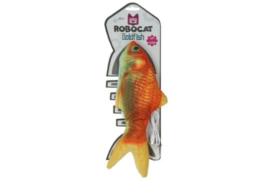 Robocat Goldfish - Den första guldfisken som verkligen kommer till liv, och det också som en leksak för katten!