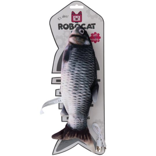 Robocat Carp - Ensimmäinen karppi, joka todella herää henkiin, ja myös kissan leluna!