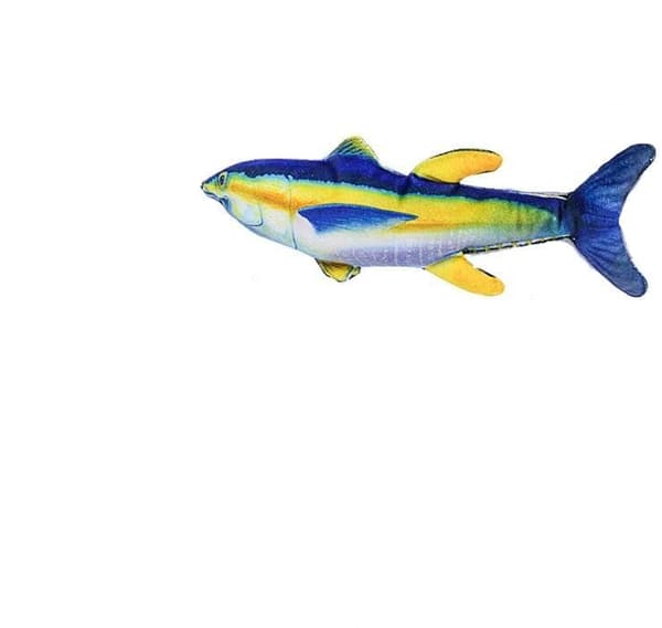 kattelegetøj Manuel airbag Twisting Fish Simulation Fish