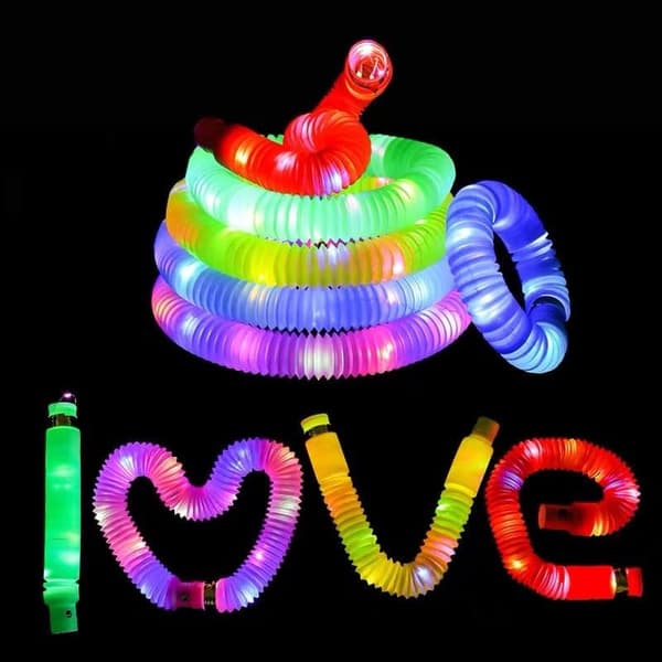Flash Pop Tube fidget. 8 stk