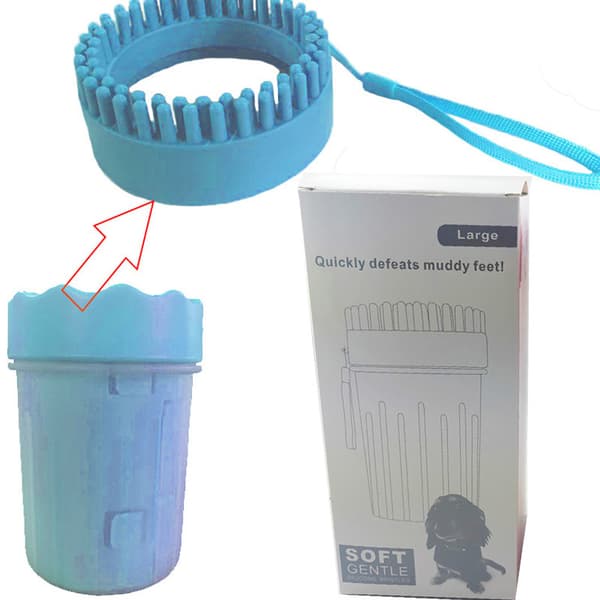 INF Pet Paw Washer Cup med rengøringshåndklæde