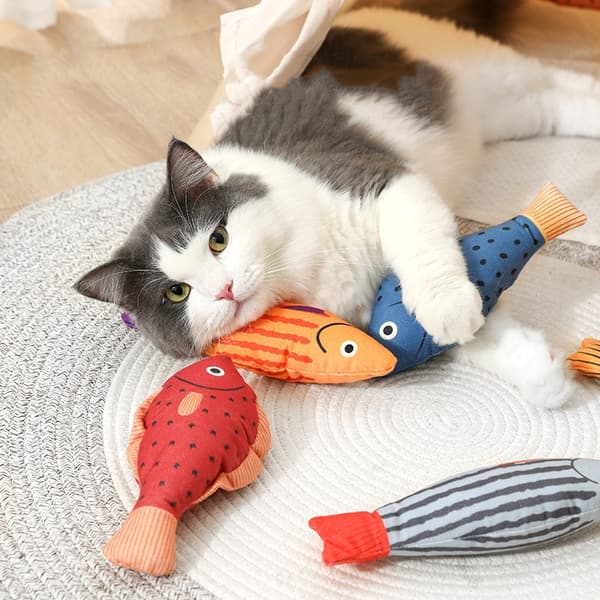INF Pet Chew Toy, interaktiva kattkickerleksaker för inomhuskattunge för att lindra tristess