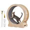 Miniatyrbild 1 av 7: 29.5" ytterdiameter mångsidigt katt träningshjul för de flesta katter, hållbar och säker, låg ljudnivå