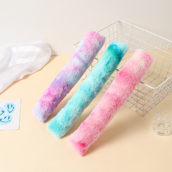 INF Short Plys Strip Pillow - Kort Plys Farverig Pude