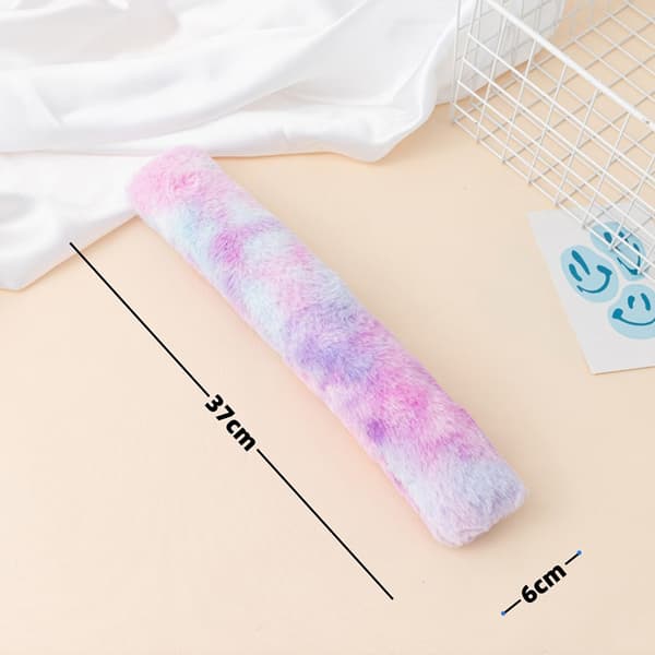 INF Short Plys Strip Pillow - Kort Plys Farverig Pude