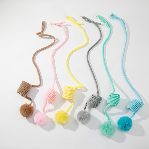 INF Spring Cat Teaser Wand - Interactive Cat Toy