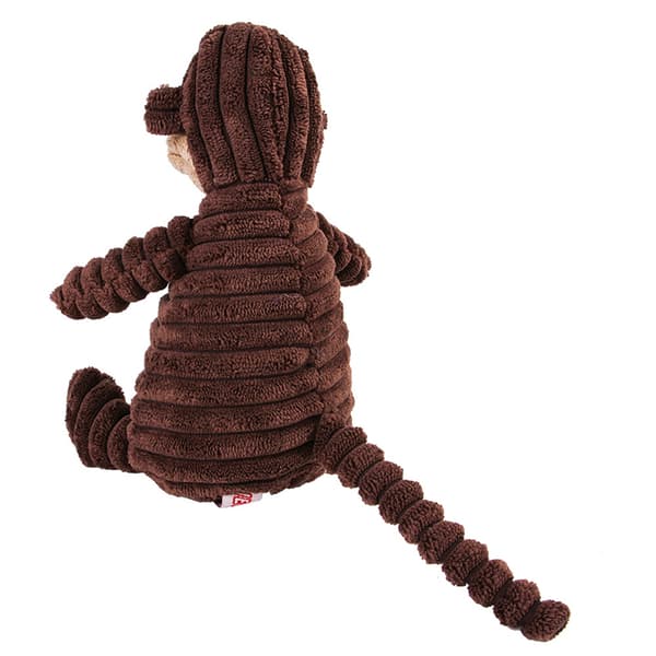 INF Corduroy Sheep Dog Toy - Squeaky Plush Toy til hvalpe