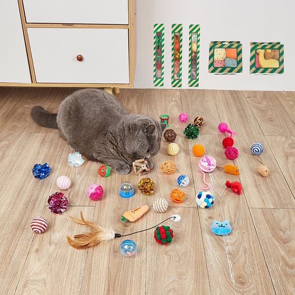 INF Frukt Fiesta Kattleksaksset 4 Pack