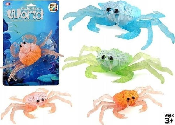 Kit leksak - set leksak Pro-eximp Figur Djur marina krabba mjuk 139-2 07264