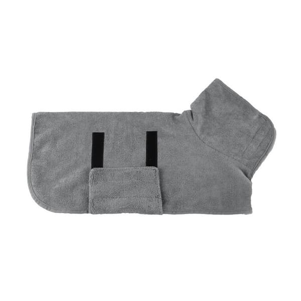 INF XL Grått Kjæledyrhåndkle for 35-45 kg Kjæledyr - Superabsorberende