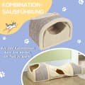 Miniatyrbillede 4 af 9: Kat-tunnel, 107x38x29 cm, Beige