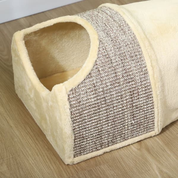 Kat-tunnel, 107x38x29 cm, Beige